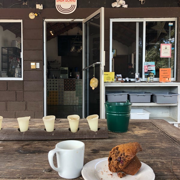 Photo taken at Baja Beans Roasting Company by Shelly W. on 7/10/2018