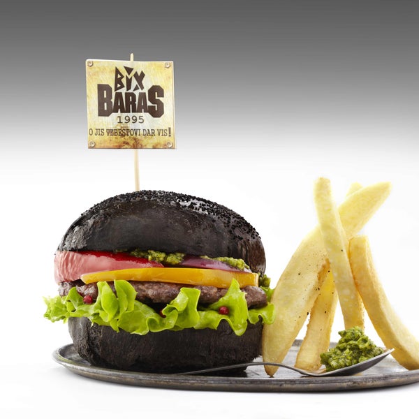 First and only in LT - black ROCK burgers collection!