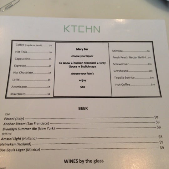 10/7/2012 tarihinde James D.ziyaretçi tarafından KTCHN Restaurant'de çekilen fotoğraf