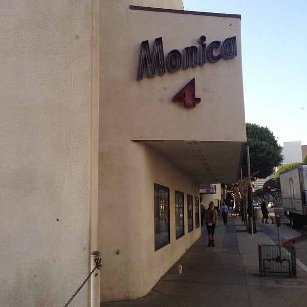 Photo taken at Laemmle&#39;s Monica Fourplex by Billy U. on 1/9/2014