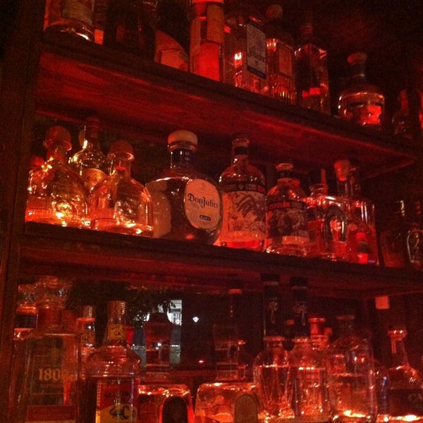 Wall of tequila.