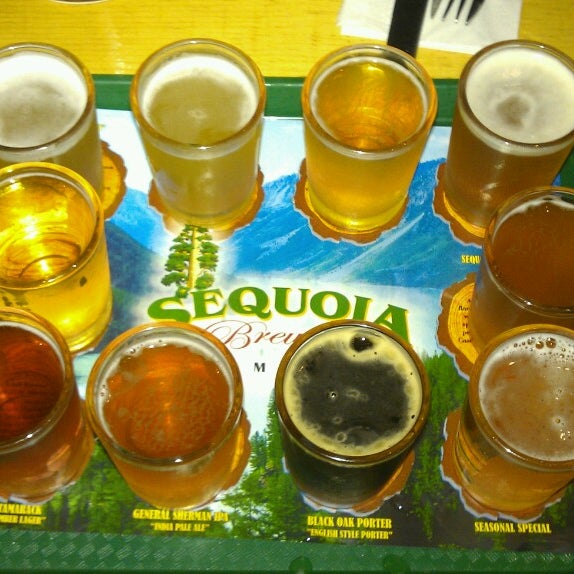 Photo taken at Sequoia Brewing Company by Daniel D. on 7/15/2013