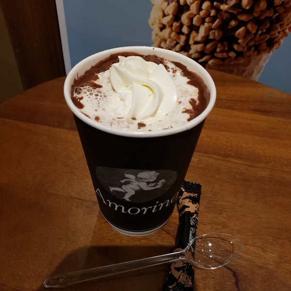 The Hot Chocolate Affogato is lovely! I had the Dark Chocolate with Stracciatella gelato