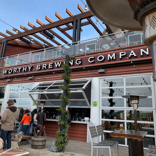 Photo taken at Worthy Brewing Company by Amanda L. on 1/2/2021