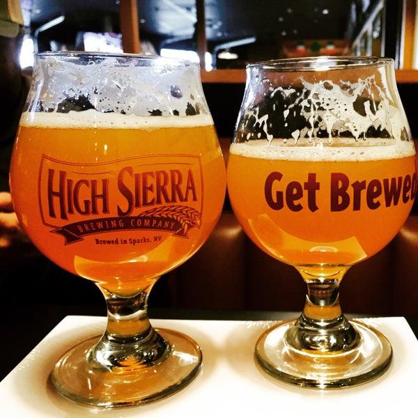 Photo taken at High Sierra Brewing Company by Jim P. on 5/18/2015