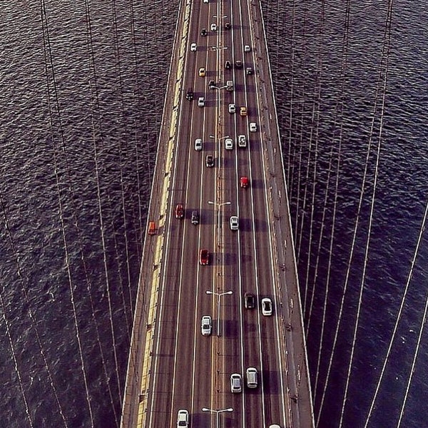 Снимок сделан в Босфорский мост пользователем Selim 4/19/2015