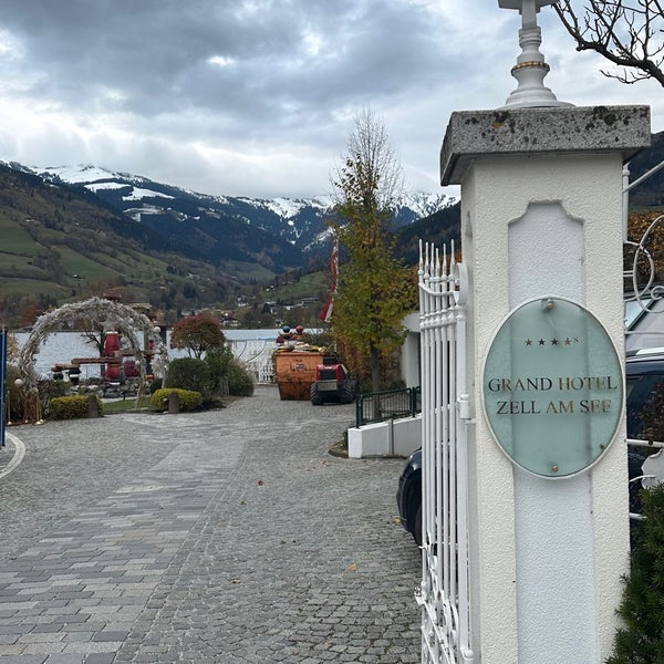Photo taken at Grand Hotel Zell am See by Tamim on 11/10/2023