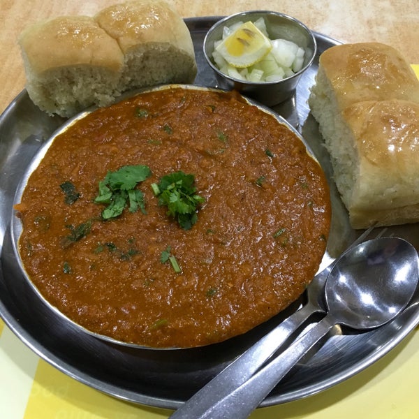 Pav bhaji and lots of South Indian standards!