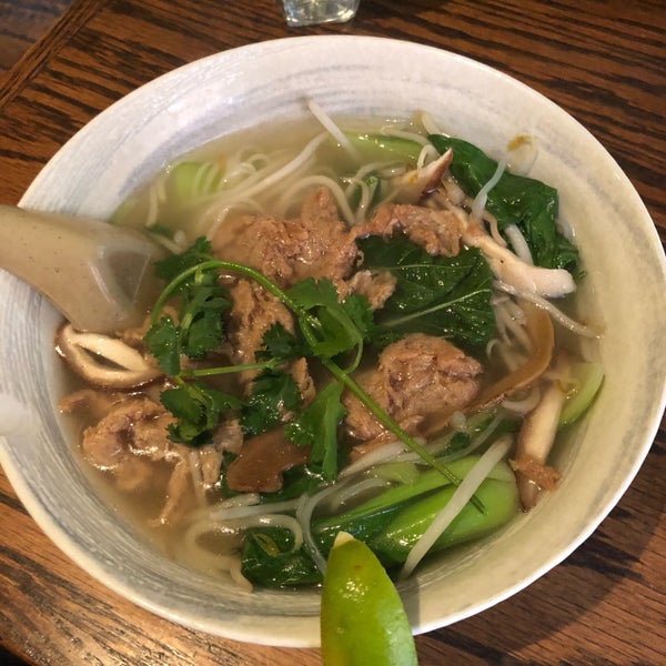 The Pho was delicious!
