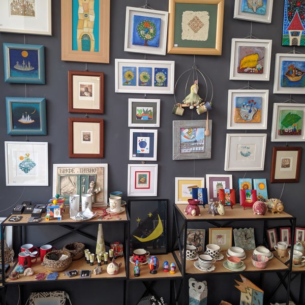 Nice and unique gifts and souvenirs hand-crafted by local artists.