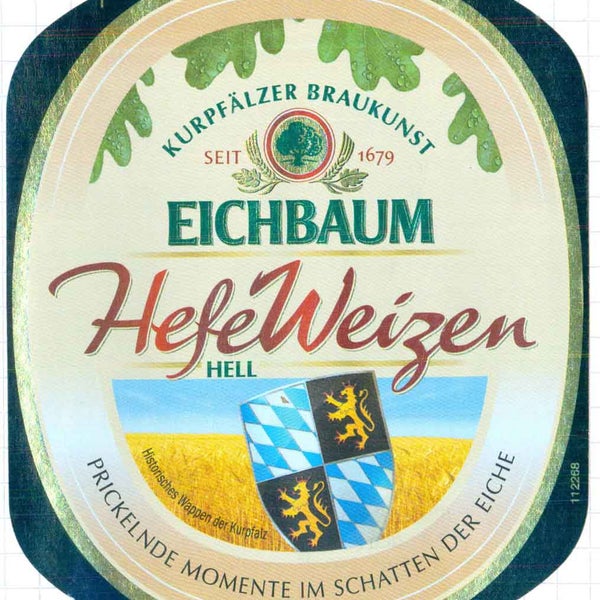Предлагаем Вам попробовать пиво с севера Германии Eichbaum HefeWeizen Hell алк 5,2% пл 11,8% Пикантный вкус этого пенного напитка, оставит о себе самые незабываемые впечатления.