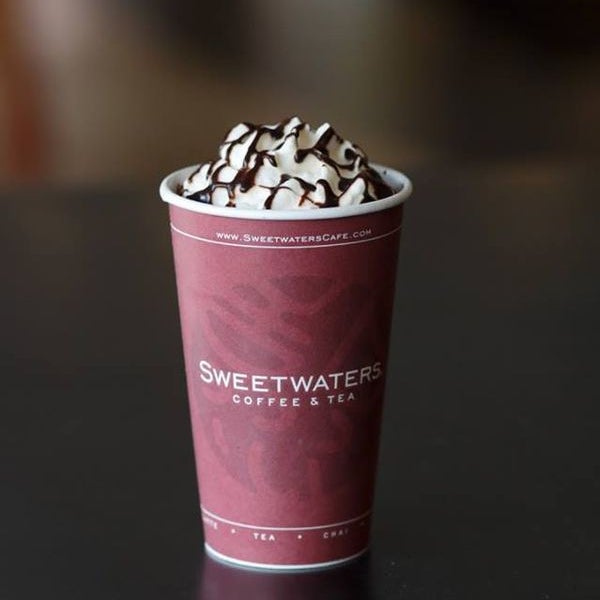 Photo taken at Sweetwaters Coffee &amp; Tea Plymouth Green by user346998 u. on 3/12/2020