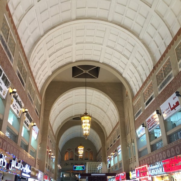 Photo taken at Sharjah Gold Souk (Central Market) by Francis M. on 4/14/2014
