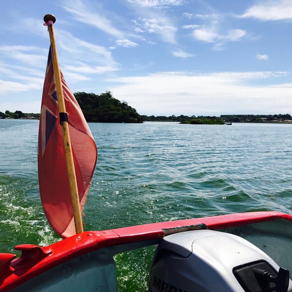 Hornsea Mere Lake in Hornsea
