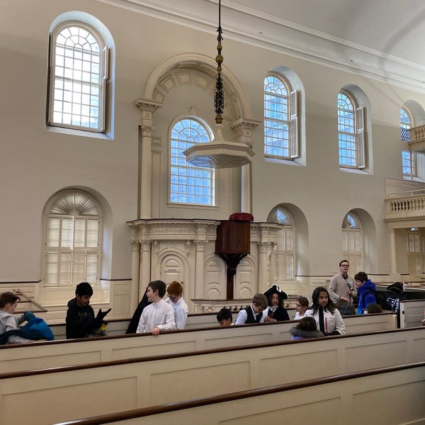 Photo taken at Old South Meeting House by Mark T. on 2/14/2020