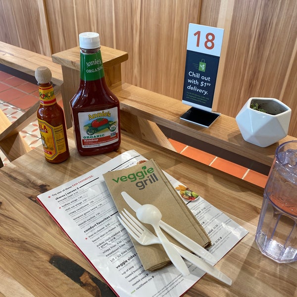 Photo taken at Veggie Grill by Mark T. on 12/12/2019