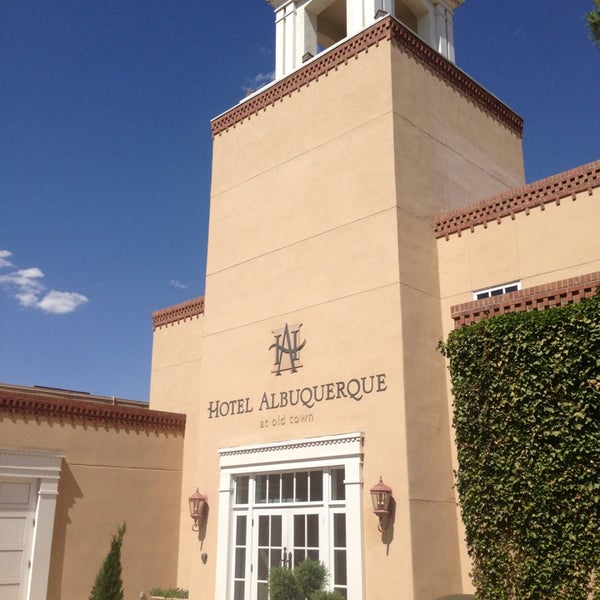 Photo taken at Hotel Albuquerque at Old Town by A-List A. on 6/11/2013