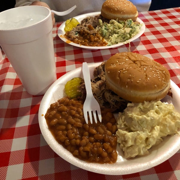 Photo taken at The Bar-B-Que Caboose Cafe by Jay S. on 11/16/2019