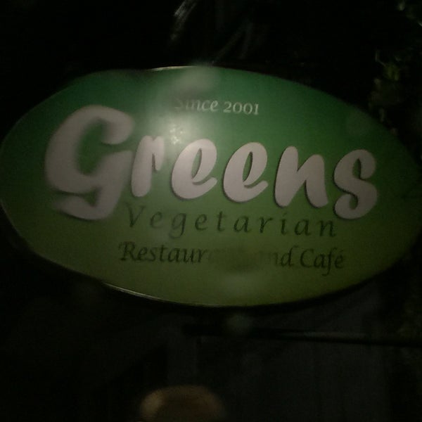 Photo taken at Greens Plant Based Restaurant and Café by K79 on 8/20/2015