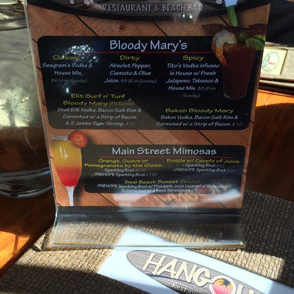 Photo taken at The Hangout Restaurant &amp; Beach Bar by Debbie S. on 2/1/2015
