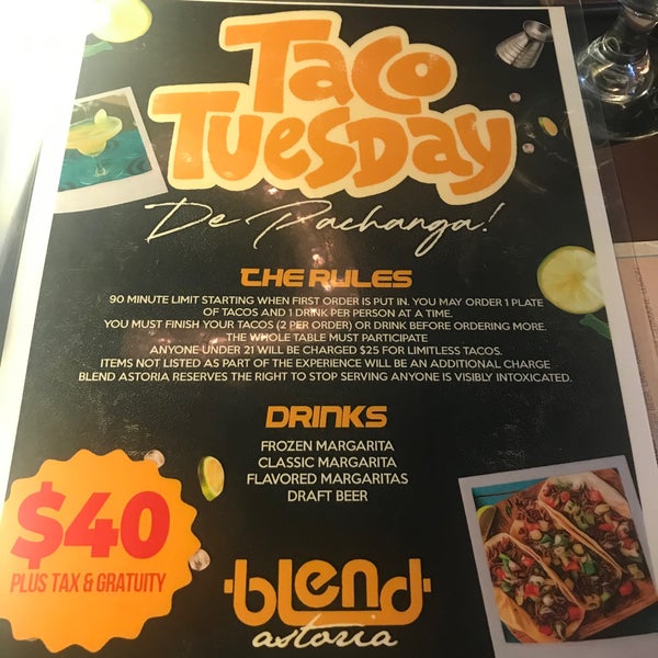 Blend Astoria Latin American Restaurant in Astoria