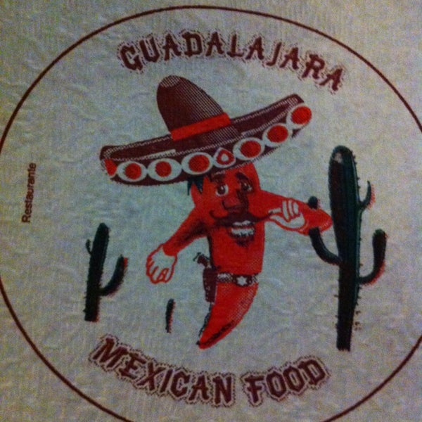 Foto tirada no(a) Guadalajara Mexican Food por Kleber P. em 2/19/2013