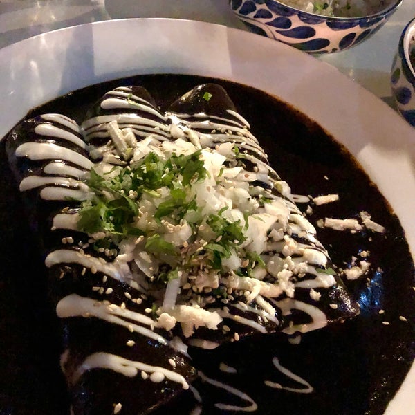 The mole enchiladas were so interesting. Such a complex and unique flavor different than your average Mexican joint.