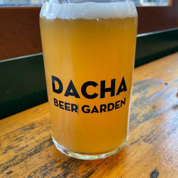 Photo taken at Dacha Beer Garden by Jeff D. on 5/17/2021