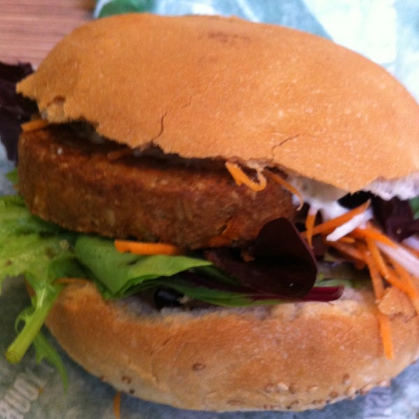 The Vegan burger is absolutely delicious!!!