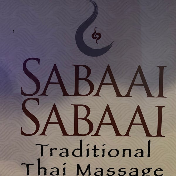 Photo taken at Sabaai Sabaai Traditional Thai Massage by Nick on 7/5/2020