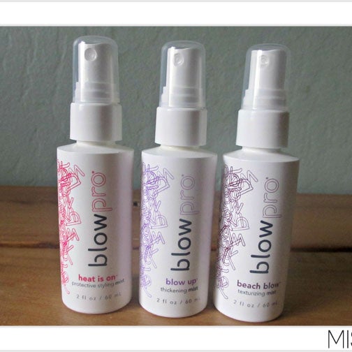 Nicknamed 'liquid oxygen' for hair by blo it out's stylists, blowpro's heat is on protective daily primer takes the harm out of  sun damage!  Free travel size with any color service ! WE CARE !
