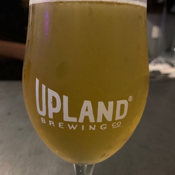 Photo taken at Upland Brewing Company Tasting Room by Melissa B. on 10/12/2019