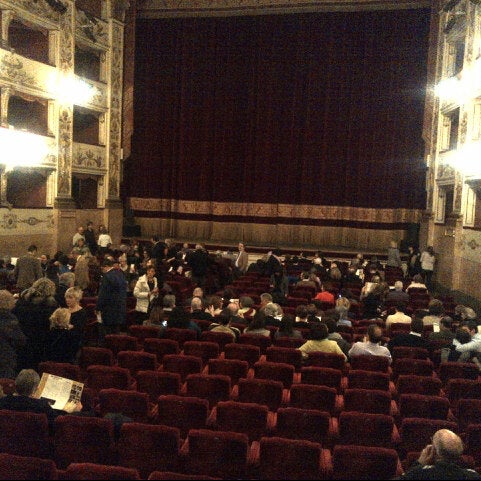 Photo taken at Teatro della Pergola by Simone F. on 3/7/2013