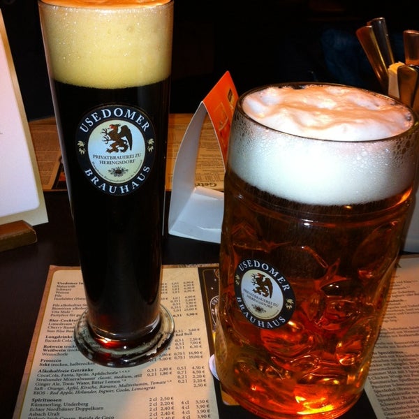 Photo taken at Usedomer Brauhaus by Ka W. on 11/13/2013