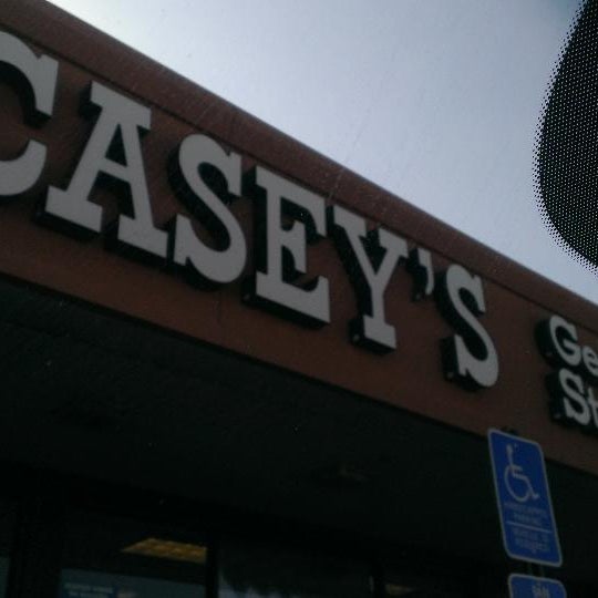 Photo taken at Casey&#39;s General Store by Christopher D. on 2/13/2014