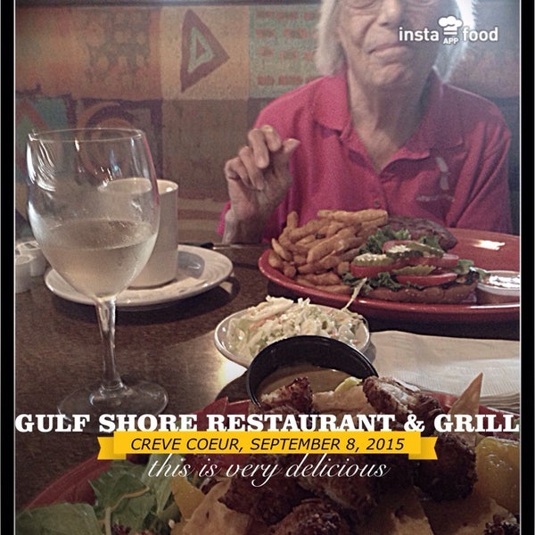 Photo taken at Gulf Shore Restaurant &amp; Grill by Forrest B. on 9/8/2015