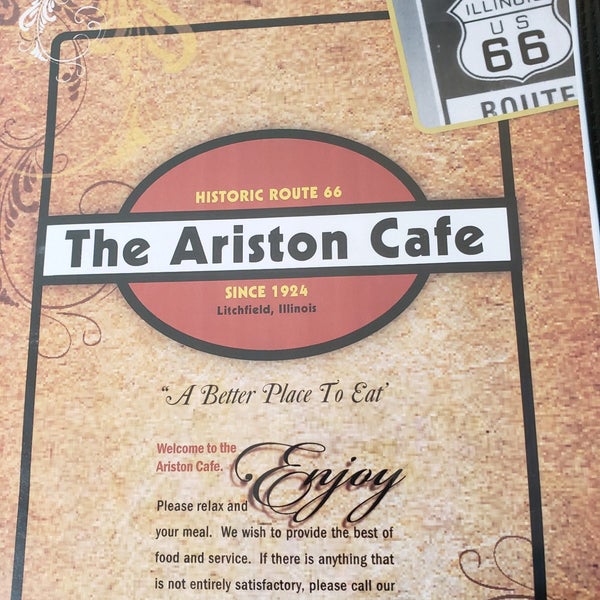 Photo taken at The Ariston Cafe by Rick L. on 7/2/2020