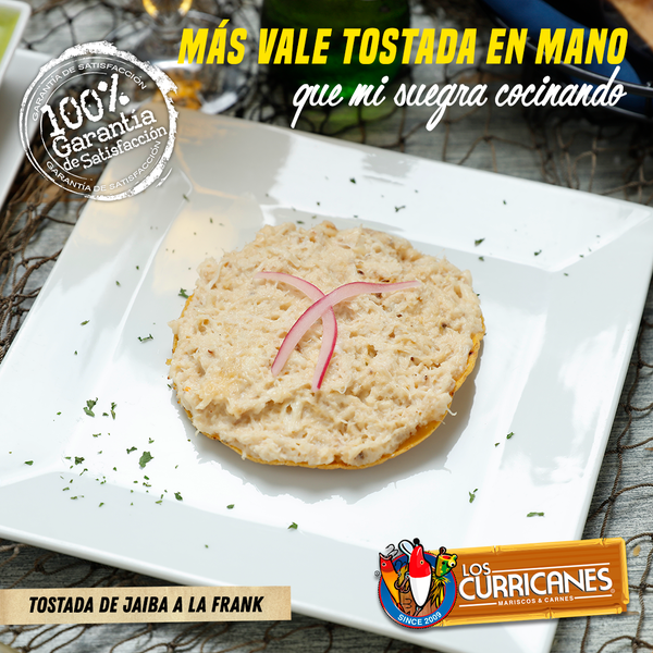 Es de sabios… comer en #Curricanes 😉 ¿Ya tienes lista tu reservación para este #miércoles? #Tampico #SanPedro #Tostada #Jaiba #Mariscos #Carnes