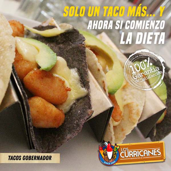 Hoy el cuerpo pide #TacosGobernador de Los Curricanes 😎 #Tampico #SanPedro #Mariscos #Carnes