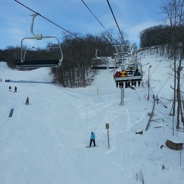 Photo taken at Devil&#39;s Head Ski Resort by Paul on 2/23/2013