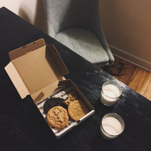 Get a box of warm cookies delivered to your door right now. All flavors are good. All of them.
