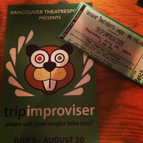 Foto tirada no(a) The Improv Centre - Vancouver TheatreSports League por Jay M. em 7/11/2014