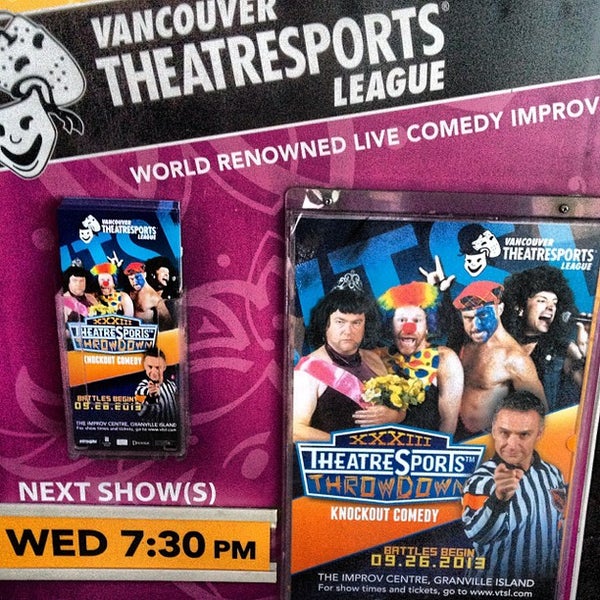 Foto tirada no(a) The Improv Centre - Vancouver TheatreSports League por Jay M. em 9/26/2013