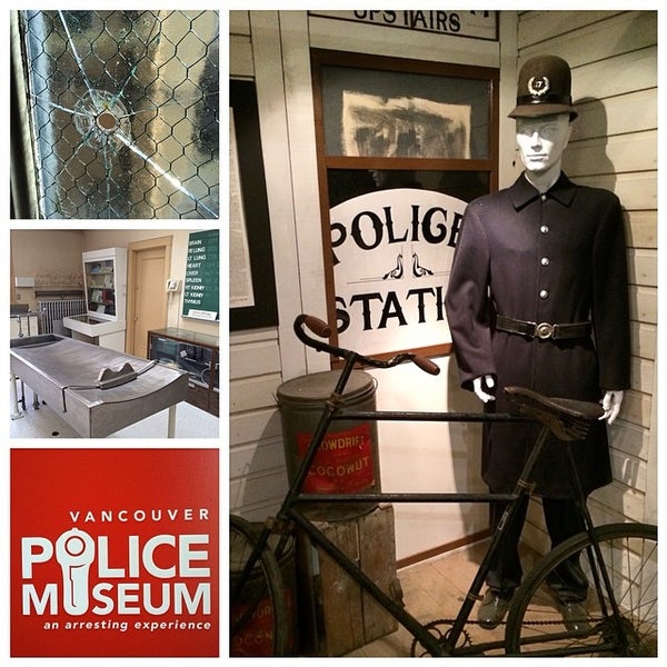 5/9/2014 tarihinde Jay M.ziyaretçi tarafından Vancouver Police Museum'de çekilen fotoğraf