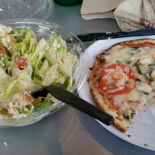 Photo taken at Mod Pizza by Alicia A. on 4/17/2015