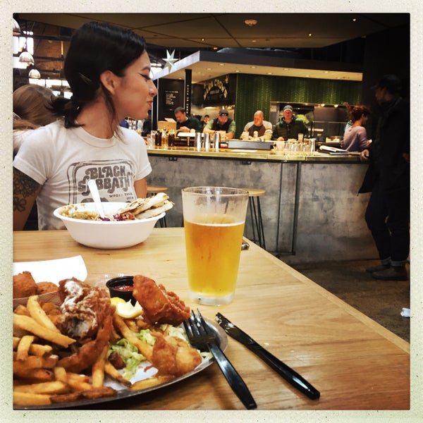 Photo taken at Transfer Co. Food Hall by David B. on 1/4/2020