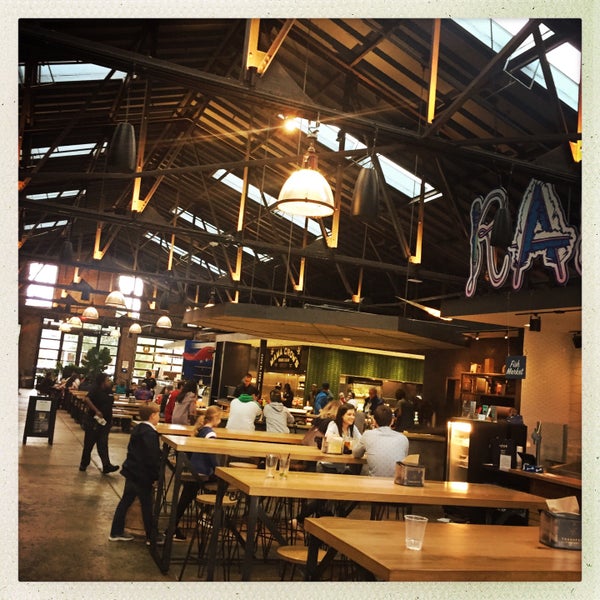 Photo taken at Transfer Co. Food Hall by David B. on 10/26/2019