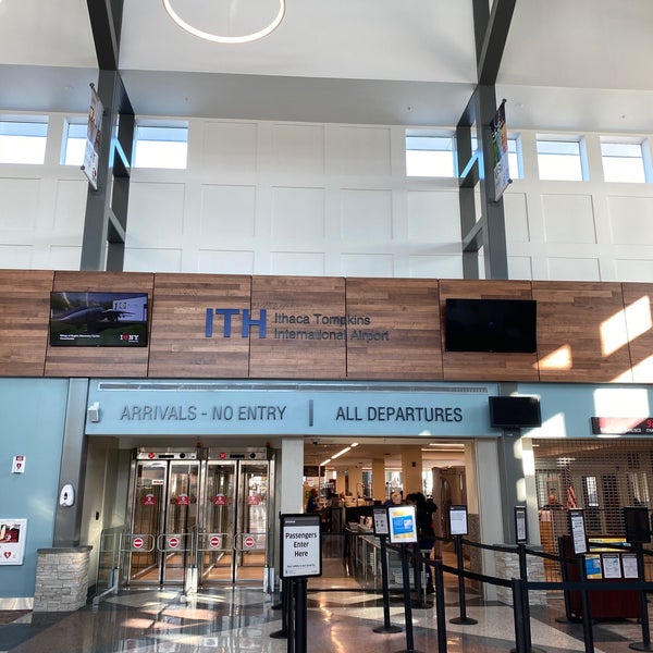 Photo taken at Ithaca Tompkins International Airport (ITH) by April L. on 2/24/2020