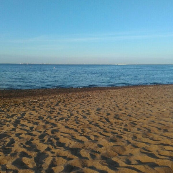 Пляж большая ижора