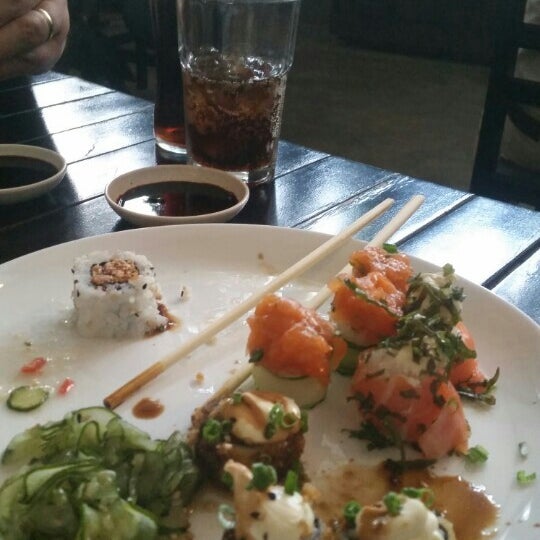 Photo taken at Green Ville Bar &amp; Japanese Food by Hamilton J. on 6/19/2015